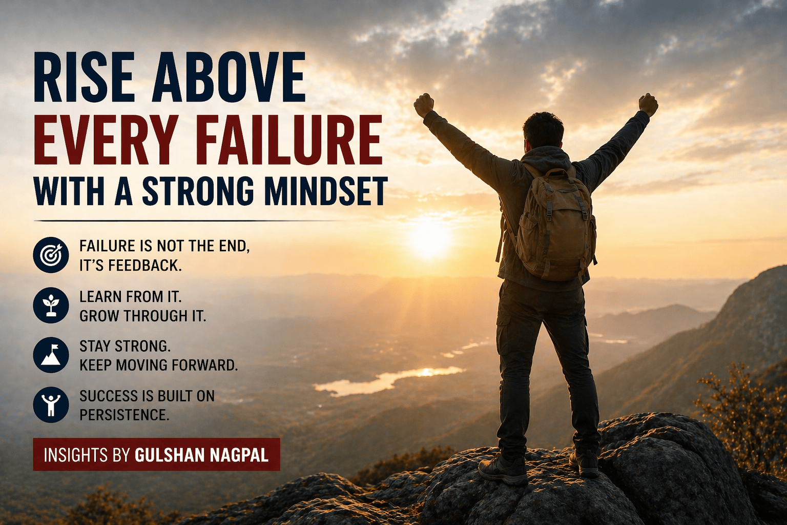 Rise Above Every Failure With a Strong Mindset